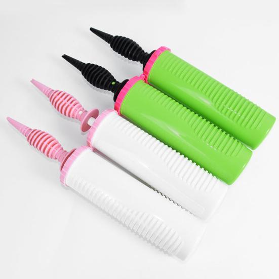 Balloon Pump User-friendly Carry Easily Plastic Efficient Hand Push Balloon Inflator Balloon Accessories for Home