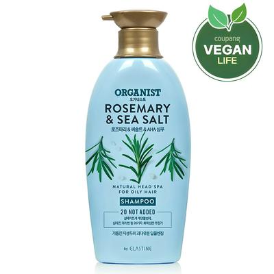 Organist Elastine Shampoo Purificante Profondo Rosmarino e Sale Marino, 500ml, 1 unità