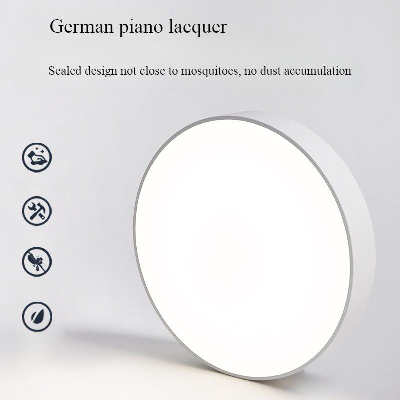 Modern Macaroon Simple Classics Ceiling Lamp Nordic Circle Living Room Bedroom Ceiling Light Led Chip Strobe Luster Atmosphere