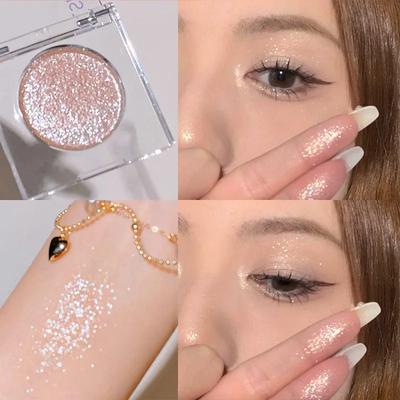 Nádherné třpytivé oční stíny Earth Tones Dlouhotrvající voděodolné oční stíny Perleťové třpytivé Třpytivé oční stíny Makeup Kosmetika