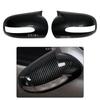 Car  Rearview Side Mirror Cover Fit For Mercedes-Benz E,C-Class W211 W203 2001-2007 Wing Cap Rear View Case Trim Carbon Fiber