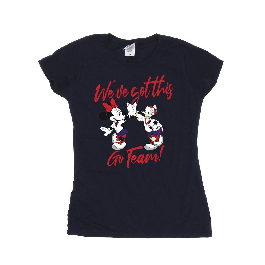 Disney Womens/Ladies Minnie Daisy We´ve Got This Cotton T-Shirt