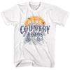 John Denver Take Me Home Country Roads Szene Unisex T-Shirt Folk Music Merch