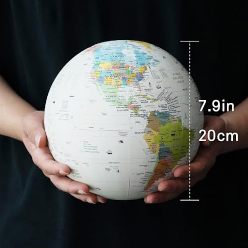Hobonichi Hobonichi Globe Authentic Globe Model “Hobonichi Earth Ball Journey” English Notation V...