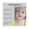 Wiieey Gray Children's Color Hair Cream Plant Extract Maintenance Diy Color Hair Care Color Beauty Pomade