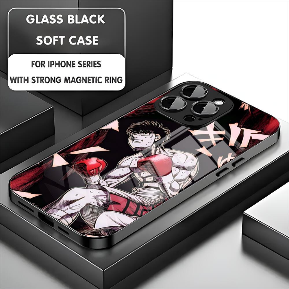 Japanese Anime First Fist Good Quality Phone Case For Iphone 17 16 15 14 13 11 12 Pro Max Mini Plus Magnetic Glass Phone Cover