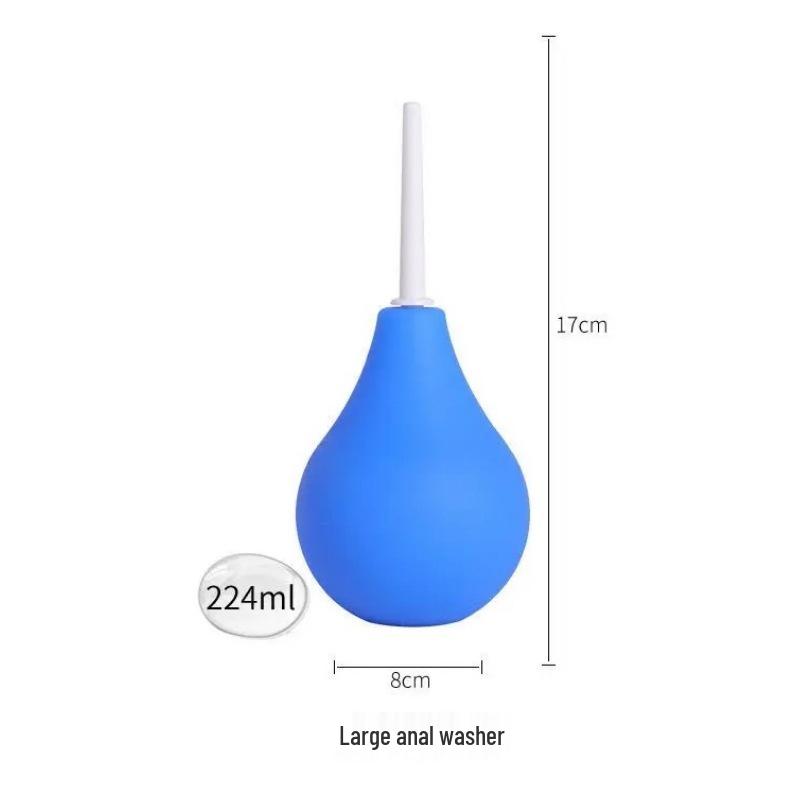 Anal Cleansing Douche Ball Tool for Men and Women - Erotic Enema Washer