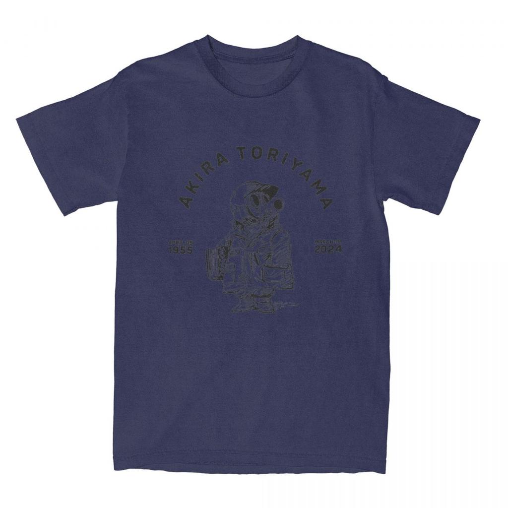 RIP Akira Toriyama 1955  2024 TShirts Men Cool Pure Cotton Tee Shirt Round Collar Short Sleeve T Shirt Plus Size Clothes
