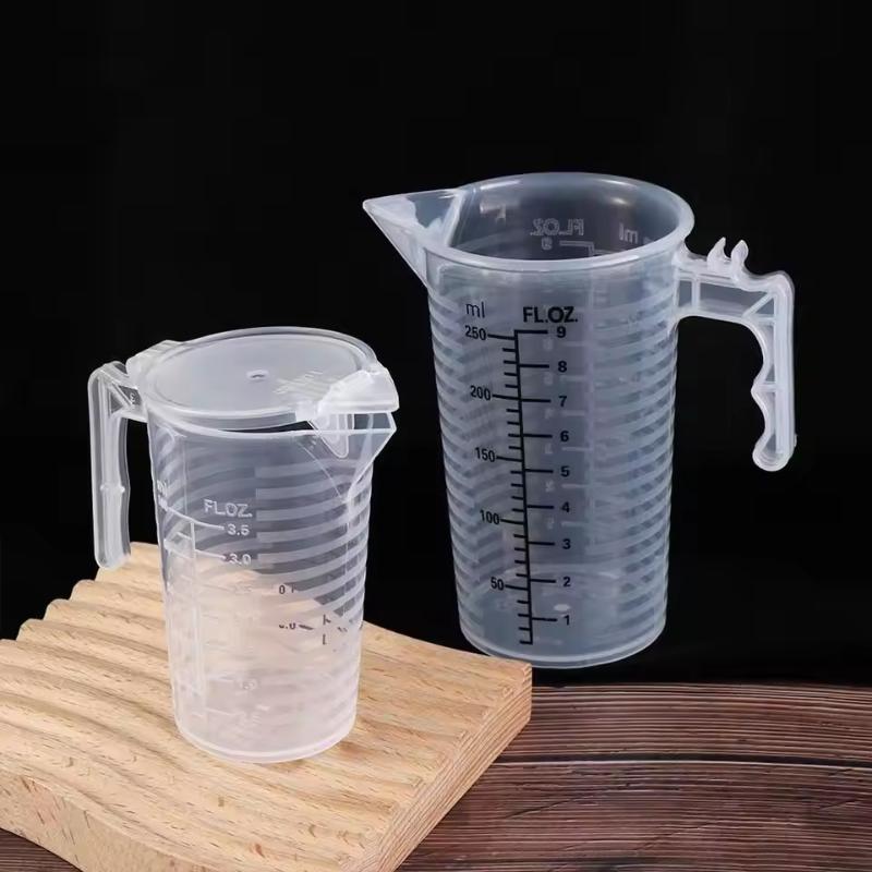 Kunststoff Große Kapazität Mit Deckel Messbecher Wasserkanne Wasserbehälter Backen Küchenwerkzeug