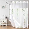 Handun Floral Polyester Shower Curtain
