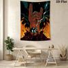 Rock Gesture Pattern Home Decor Tapestry, Wall Hanging, Decorative RV Wall Cloth.ZGT0914085