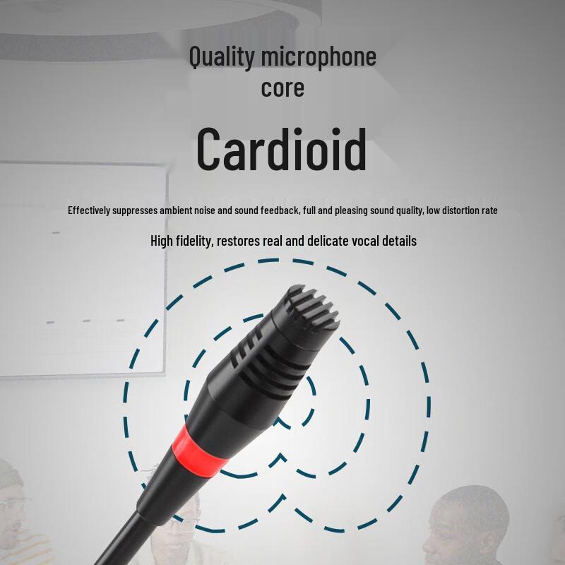 Runpu Wired Desktop Gooseneck Conference Microphone (CN version)