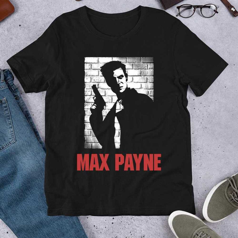 Классическая футболка Max Payne Унисекс футболка XXXL