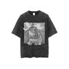 Ariana Grande T-shirt Oversize Petal Cotone Lavato Vintage Hiphop Streetwear Uso Quotidiano Top Fresco