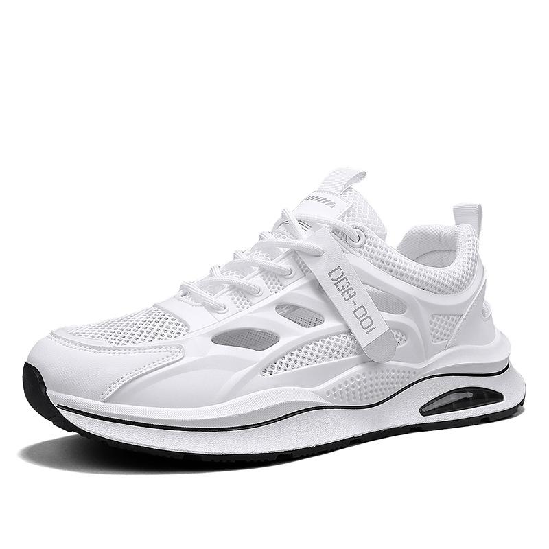 Summer men's shoes breathable mesh sports shoes men's versatile mesh shoes running casual dad shoes