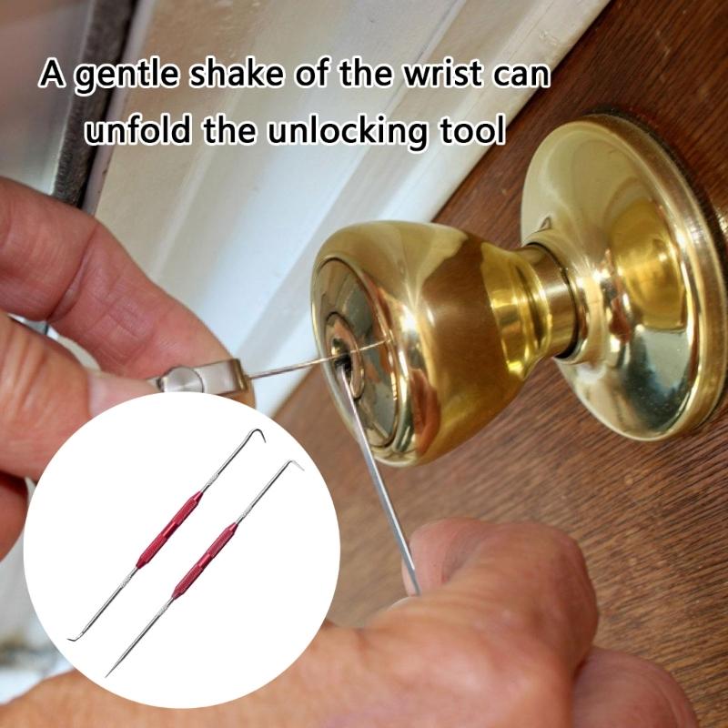 2 Stück Automotive Öl Dichtring Aushebewerkzeug Autozubehör Aushebesatz O-Ringe Dichtung Abzieher 45 Grad 90 Grad Haken- und Aushebesatz