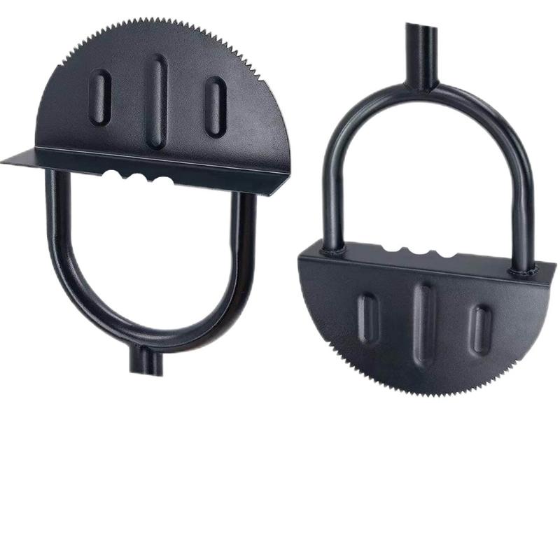 Serrated Grass Cutter Half Moon Manual Edger With T Grip Multifunctional