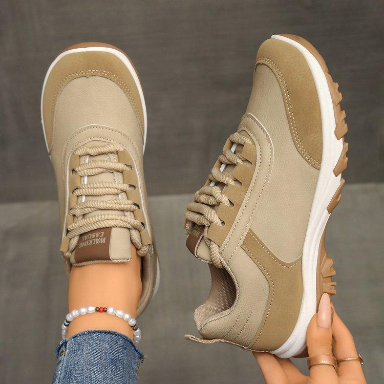 Casual Large Size Round Head Strap Women's Shoes Autumn New Women's Comfortable Soft Sole Flat Heel Casual Shoes