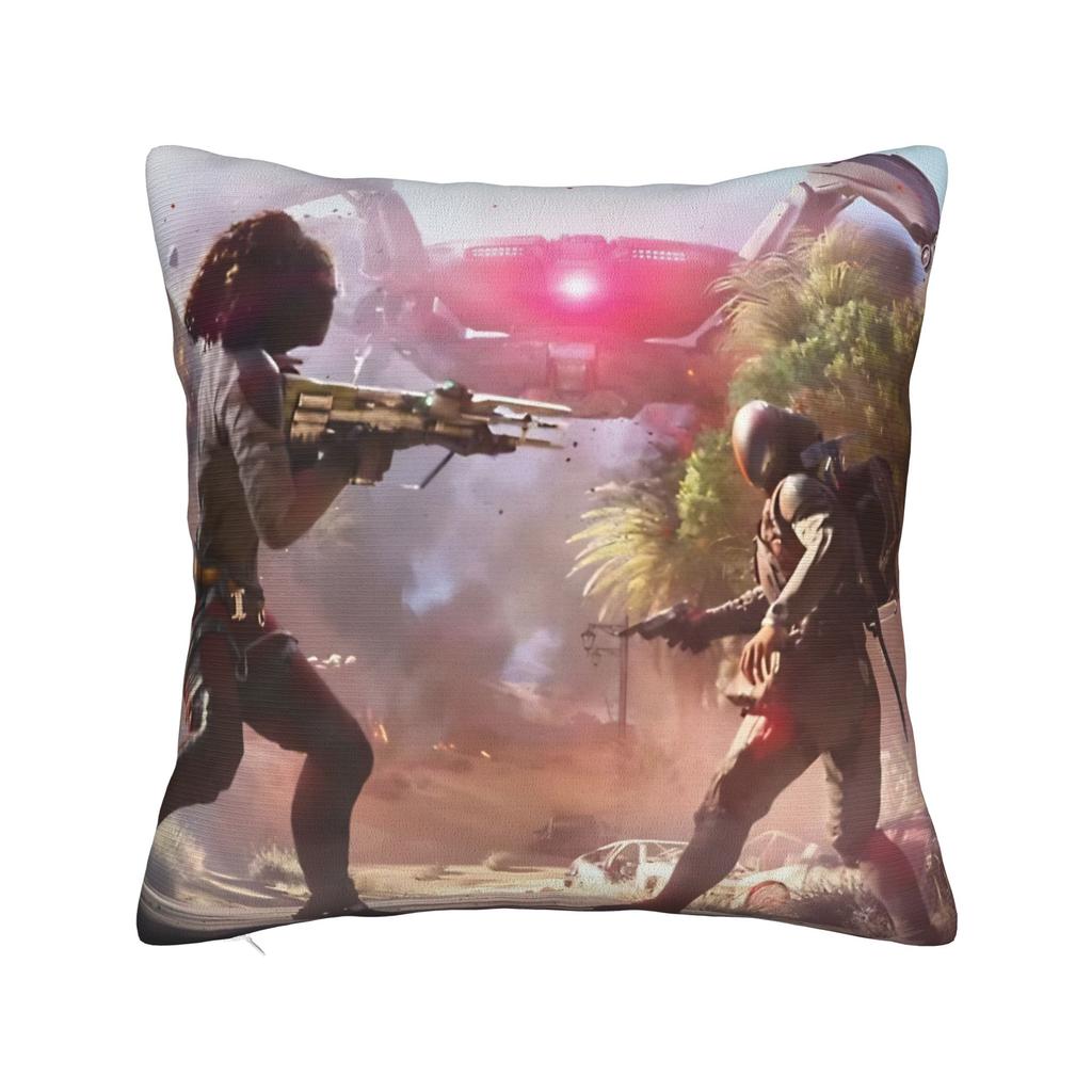 ARC Raiders Pillowcase Polyester Cushion Cover Decorative Gaming Pillow Case Cover Home Square 40X40cm