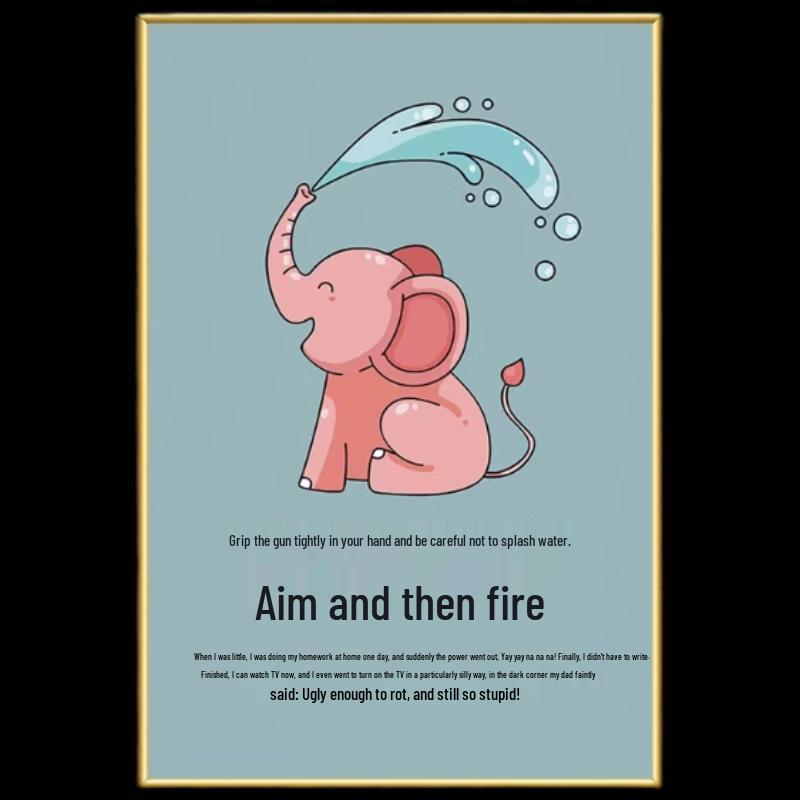 IRIR Waterproof Decorative Bathroom Wall Art