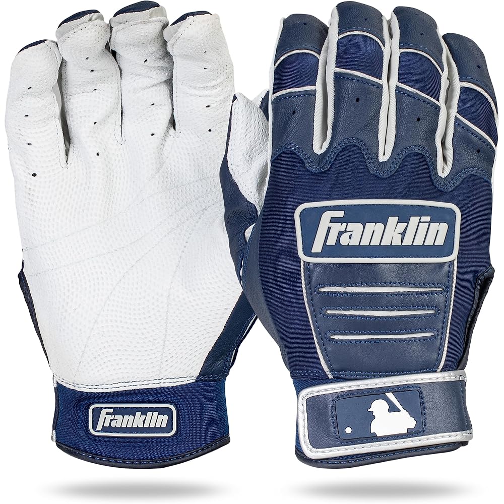 Franklin Sports CFX Pro Batting Gloves Adult Large Navy Pearl Color