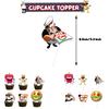 New 32pcs Pizza Game Birthday Party Decoration Include Banner Balloons Cake Topper