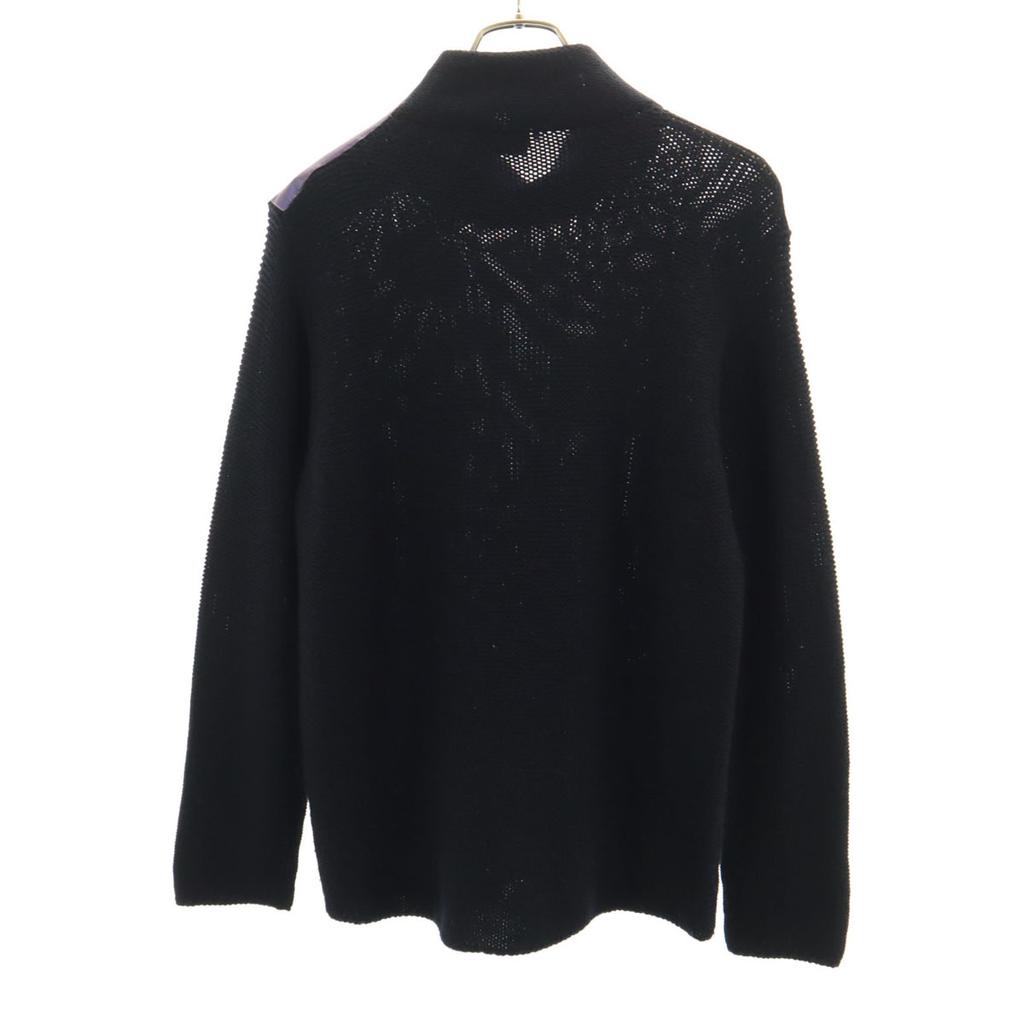 Giorgio Armani Made In Italy Long Sleeve Knit 48 Navy Men's Used