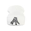 1pcs Beanies Windproof Warm Knitted Hat Outdoor Sports Riding Cap Unisex Autumn And Winter Couple Gift Black