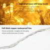 LED Garland String Lights Fairy Light 10m 20m 50m Christmas Tree Wedding Decoration Lighting Waterproof Outdoor Holiday Light