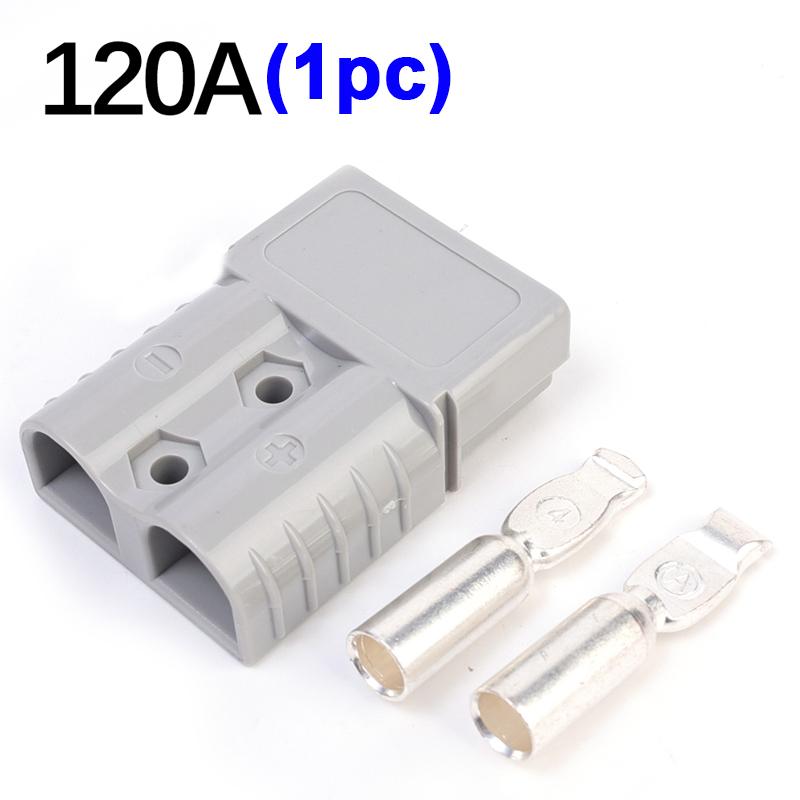 10/1pcs 50A/120A Anderson Style Plug Connectors DC Power Solar Caravan Motorcycle Socket Battery Charging Adapter Accessories
