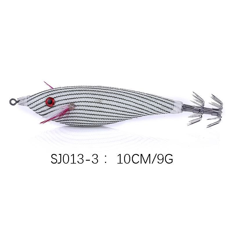 

Luminous Wooden Shrimp Bionic Fake Bait10cm9gSea Fishing Squid Hook Octopus Explosive Hook Lure Special Bait 10cm9g