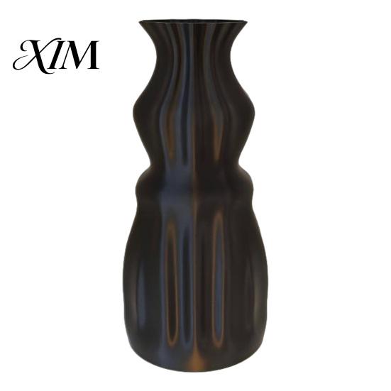Unique Geometric Desktop Vase 3D Printed Flower Vase, Modern Decorative Minimalist Container, Art for Living Room Floral Arrangement Holder