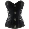 Gothic Shapewear with Metal Decoration for European and American Courts