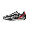 Li Ning Filin Racing Slip-On Cny Sports Comfortable Wear-Resistant Shock Absorption Low-Top Casual Shoes Men Casual Shoes Black Silver AGLW059-1