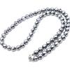 Terahertz Crystal Star Easy to Magnetic Approximately 50cm Long [GOLD STONE] Necklace, 8mm, Cut, Wear, Type,
