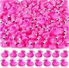 100Pcs Mini Resin Flamingo Ducks Cute Flamingo Figurines Cake Topper Garden Dollhouse Landscape Aquarium Ornaments Diy Crafts