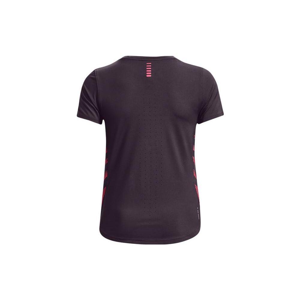 Under Armour Logo Pattern Sports Simple Versatile Running Round Neck Short Sleeve T-Shirt Women T-Shirt Purple 1376818-541