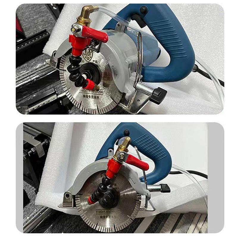 Machine Angle Grinder Cutter Dust Remover Water Sprayer System Nozzle Coolant Misting Dust-proof For Marble Brick Tile Cutting