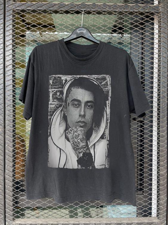 Ronnie Radke Falling In Reverse Band Unisex Black T Shirt Full Size S-4XL