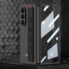 Samsung Mobile Phone Case Fine Hole Case Film Integrated Z Fold8Ultra Elastic Wristband Anti-drop Protective Cover Cross-border