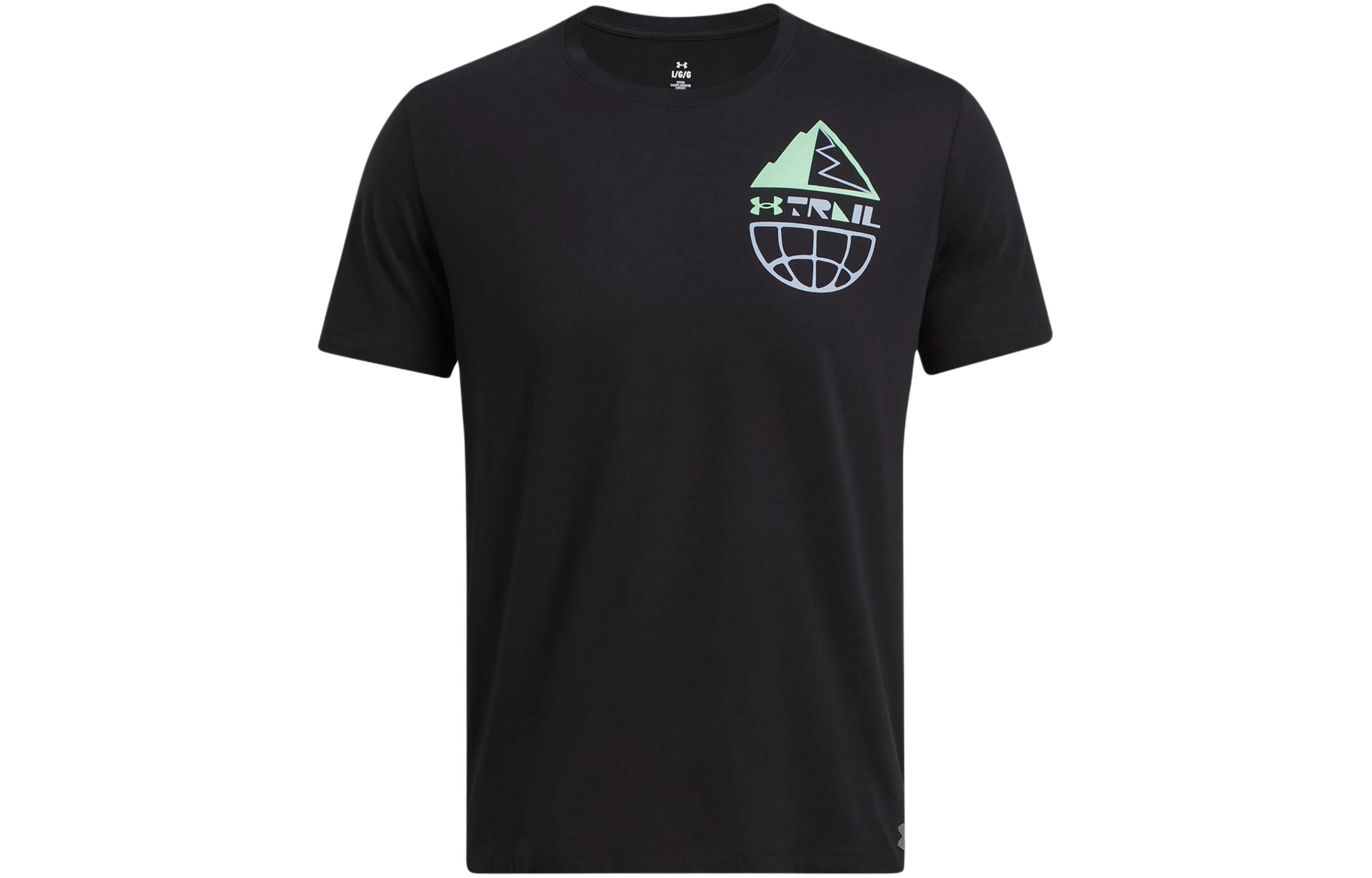 Мужская футболка Under Armour Черная 1383923-001 MD