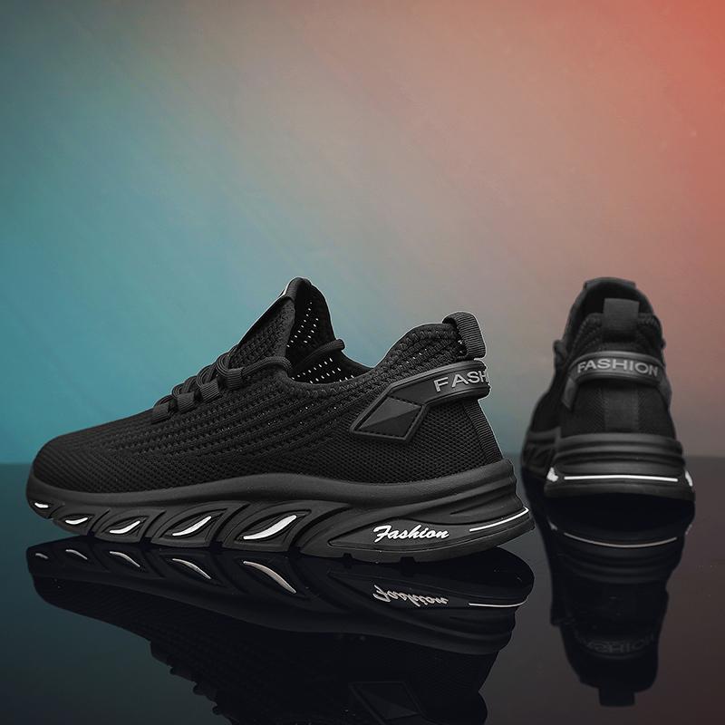 

Модная обувь PARZIVAL для мужчин, легкие кроссовки для бега, кроссовки для джоггинга, дышащие мужские кроссовки на шнуровке, мужская повседневная обувь, мужские кроссовки 44 чёрный