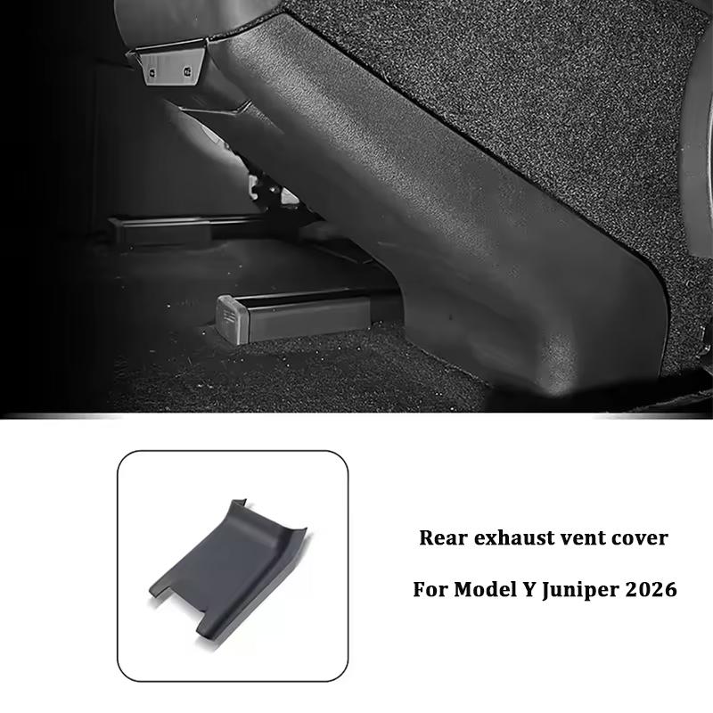 For Tesla Model Y Juniper 2026 Rear Center Console Air Vent Anti-Kick Pad TPE Armrest Rear Anti Dirty Panel Protection Cover Mat