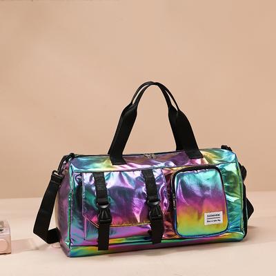 Reisetasche für kurze Distanzen für Damen, große Kapazität, getrennte Sporttasche für Trocken- und Nassbereich, separate Schuhablage, Handtasche, Gepäcktasche, Aufbewahrungstasche