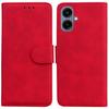 For Samsung Galaxy A07 5G Case Solid Color Leather Wallet Phone Cover