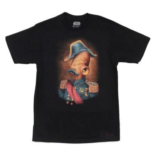 Star Wars Admiral Ackbar Painting Adult T-Shirt XL
