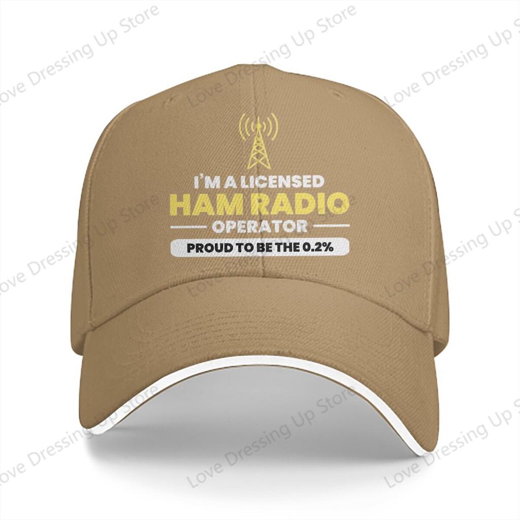 New  Unisex Women Baseball Caps Amateur Ham Radio Grandpa Fathers day Gift Truck Cap Golf Hats
