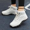 TUINANLE Autumn Women's Outdoor Breathable Hiking Shoes Soft Sole Sneakers for Camping Men High Top Boots Spring
