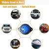 APSMOTIV LED Outline Marker Lights Trailer Fot Truck 24V Clearance Lamp Chicken Marker Lights Universal Fit, Color Blue, Pack of 15