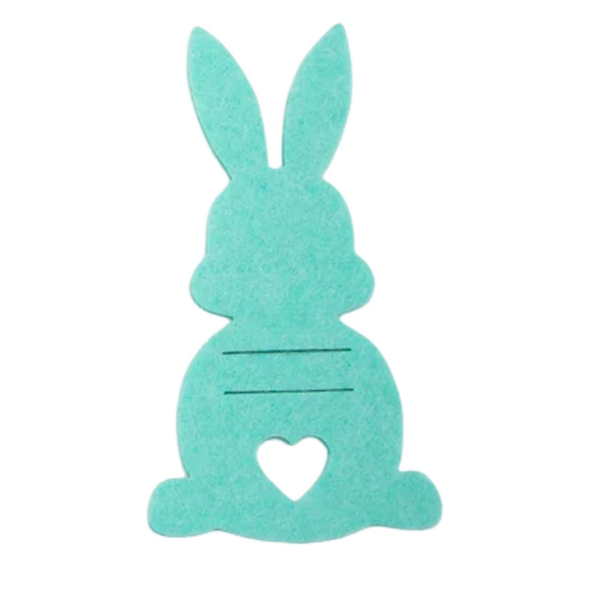 

1 шт/5 шт пасхальный кролик держатель для денег карты фетровый кролик форма подвесной держатель для денег подарки пасхальные корзины наполнители бирка карта для праздничного декора